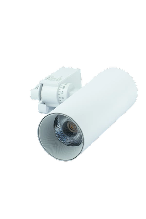 Reflektor LED lampa szynowa biała 20W 1 fazowa 3000K 1800lm kąt świecenia 30°